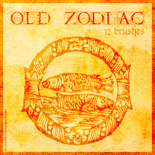 Old Zodiac Brushes - ����� "������" ��� Photoshop