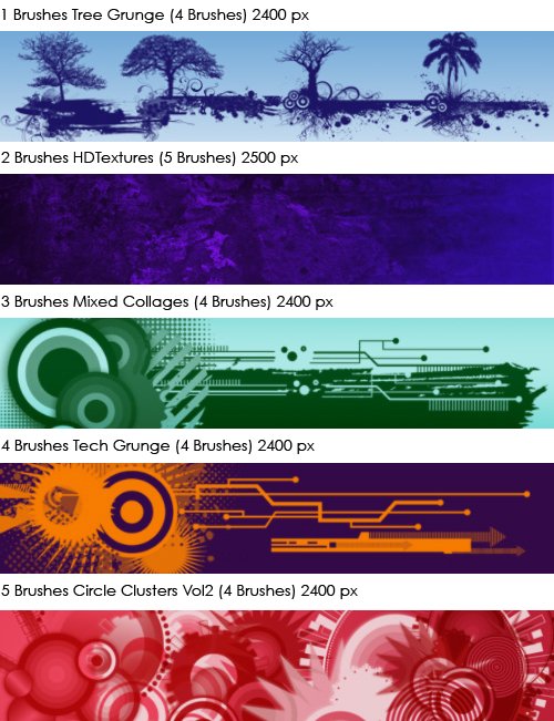 Brushes pack for Adobe Photoshop by starwalt Vol.2 Brushes pack for Adobe Photoshop by starwalt Vol.2
