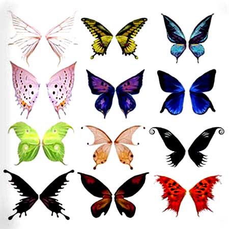 Кисти для PS "Butterfly Wings" Кисти для PS "Butterfly Wings"