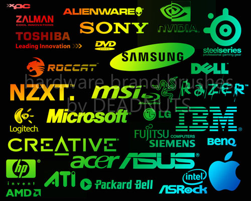 Hardware Brands Brushes for Photoshop Hardware Brands Brushes for Photoshop