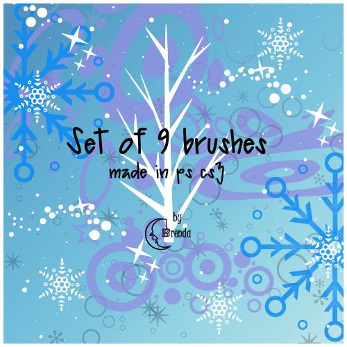 Кисти для Photoshop - Invernal Brushes by Brenda Кисти для Photoshop - Invernal Brushes by Brenda