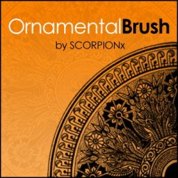 Ornamental Shapes Brushes. ����� ��� Photoshop