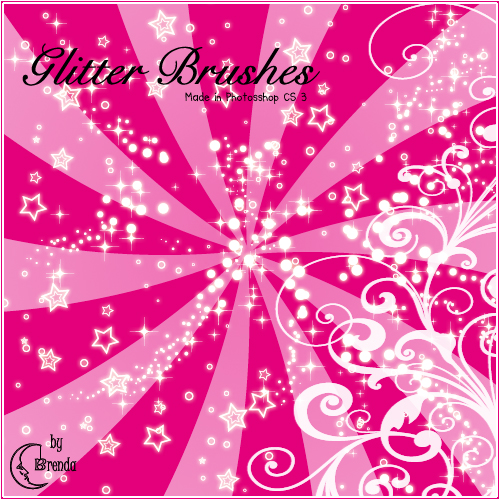 Кисти для Photoshop - Glitter Brushes by Brenda Кисти для Photoshop - Glitter Brushes by Brenda