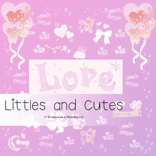 Кисти для Photoshop - Littles and Cute Brushes by Brenda Кисти для Photoshop - Littles and Cute Brushes by Brenda