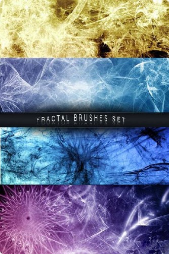 Fractal Photoshop Brushes Set