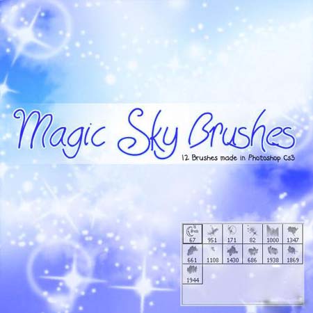 Magic Sky Photoshop Brushes
