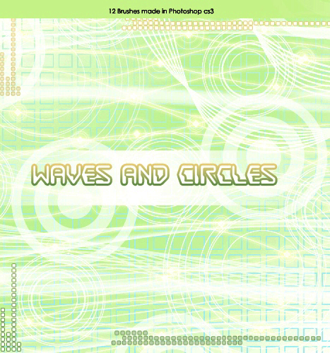 Кисти для Photoshop - Waves and Circles Brushes by Brenda Кисти для Photoshop - Waves and Circles Brushes by Brenda