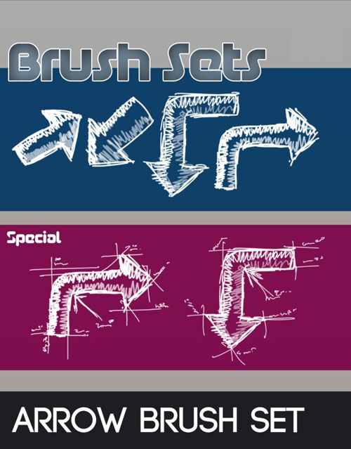 Arrow Brushes for Photoshop Arrow Brushes for Photoshop