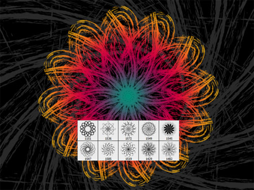 Chalk Decorative Brushes for Photoshop Chalk Decorative Brushes for Photoshop