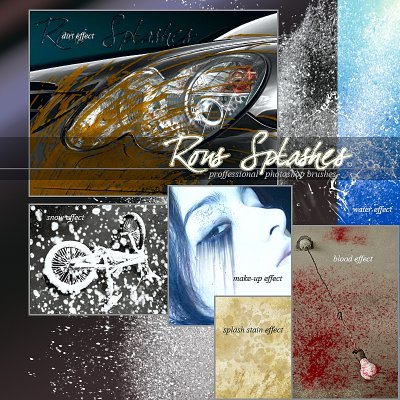 Rons Splashes. ����� ��� Photoshop