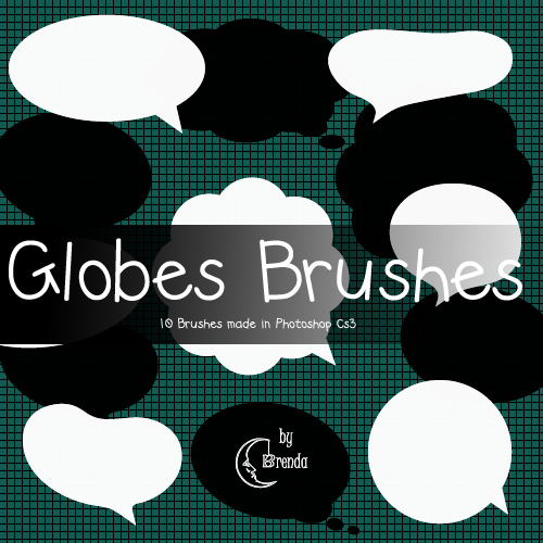 Кисти для Photoshop - Globes Brushes by Brenda Кисти для Photoshop - Globes Brushes by Brenda