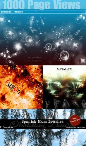 Photoshop Brushes Mini Pack