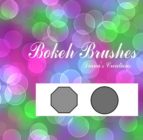 Bokeh &amp; Grunge Brushes by Diana Creations   -   