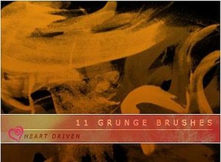 Кисти для Photoshop (Grunge Brushes by HeartDriven) Кисти для Photoshop (Grunge Brushes by HeartDriven)