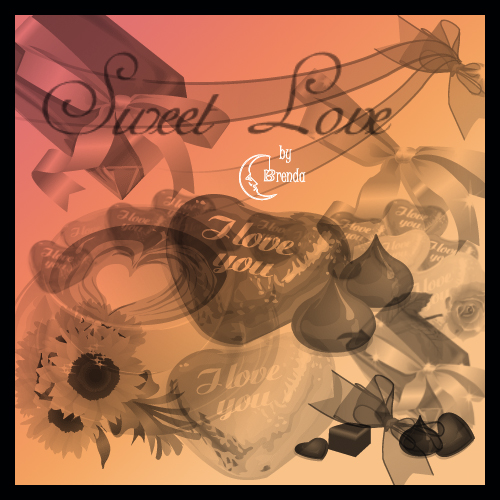 Кисти для Photoshop - Chocolate Candies and Love by Brenda Кисти для Photoshop - Chocolate Candies and Love by Brenda