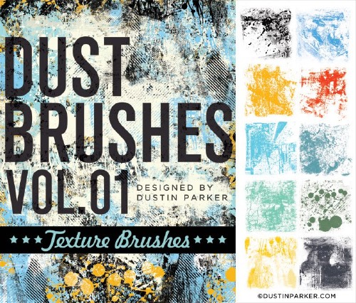 Dust Brushes Vol 1. Texture