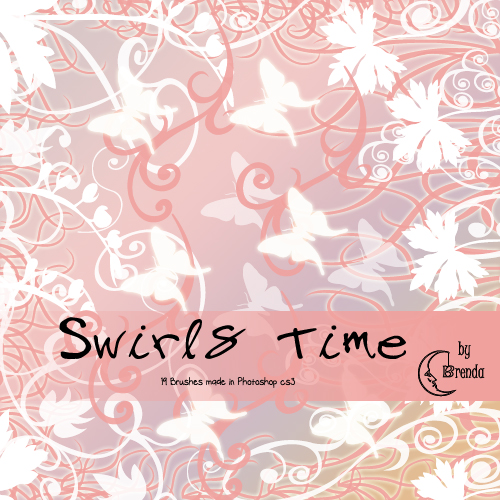 Кисти для Photoshop - Swirls Time Brushes by Brenda Кисти для Photoshop - Swirls Time Brushes by Brenda