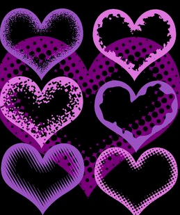 Hearts. ����� ��� Photoshop