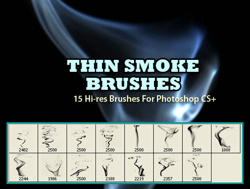 Thin Smoke Background Brushes Thin Smoke Background Brushes