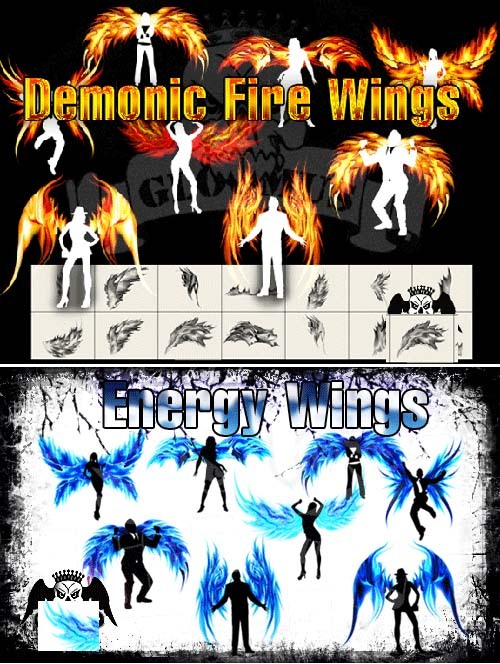 Demonic Fire Wings Demonic Fire Wings