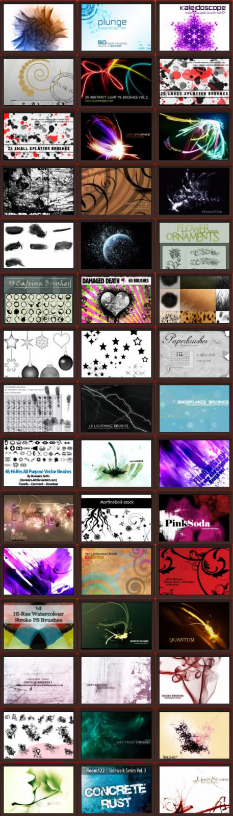 Big brushes collection! Big brushes collection!