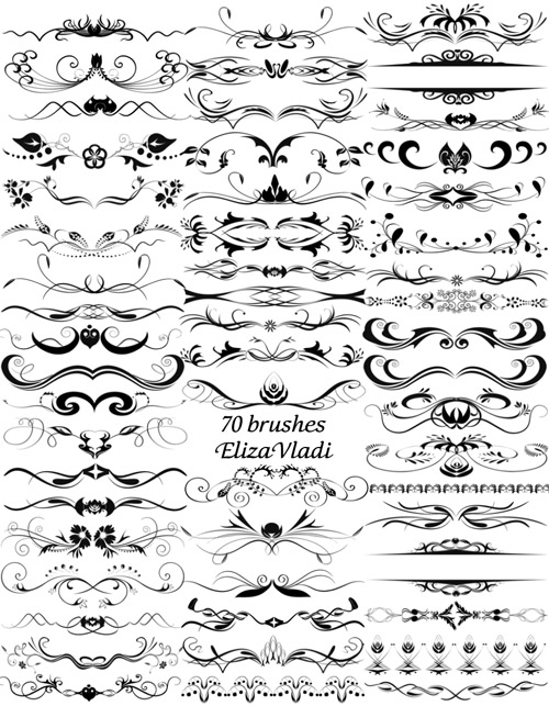 book pages brushes
