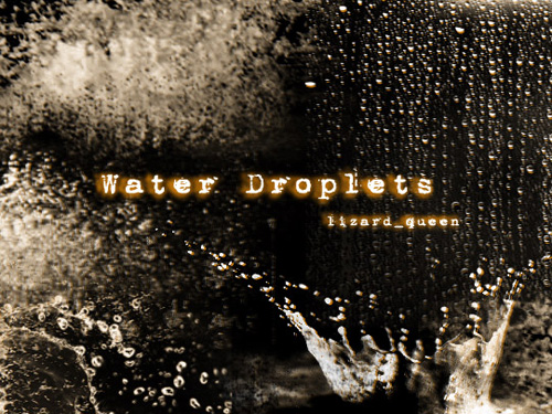 Water Droplets Water Droplets