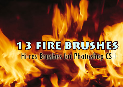 13 Fire Brushes Hi-Res 13 Fire Brushes Hi-Res
