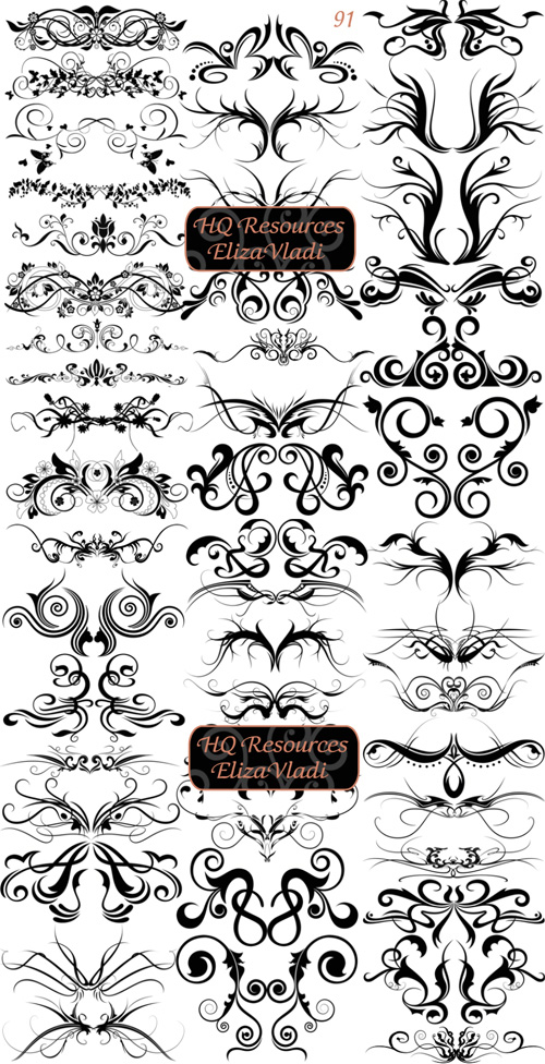 Agressive Fluorishes Brushes