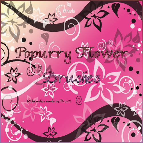 Кисти для Photoshop - Popurry Flowers Brushes by Brenda Кисти для Photoshop - Popurry Flowers Brushes by Brenda