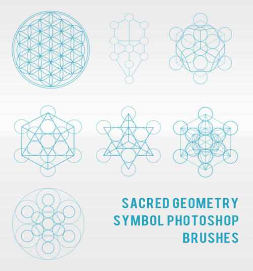 Brushes for Photoshop - Sacred Geometry Symbol Brushes for Photoshop - Sacred Geometry Symbol
