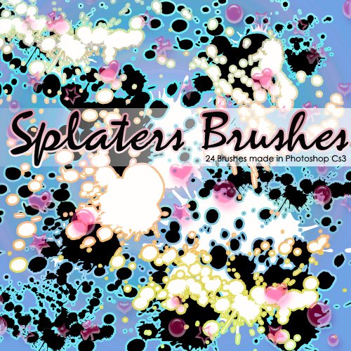 Кисти для Photoshop - Splaters Brushes by Brenda Кисти для Photoshop - Splaters Brushes by Brenda