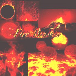 Assorted Fire Brushes. ����� ��� Photoshop