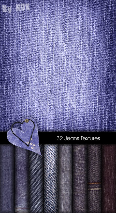 32 Jeans Textures - 32 �������� ��������� �����