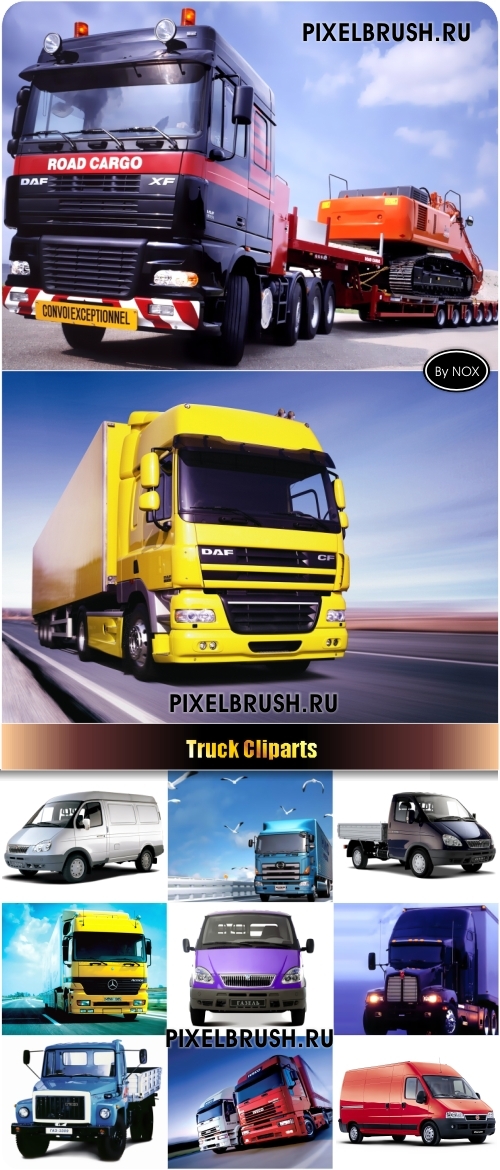 Truck Cliparts - Грузовик, грузоперевозки Truck Cliparts - Грузовик, грузоперевозки