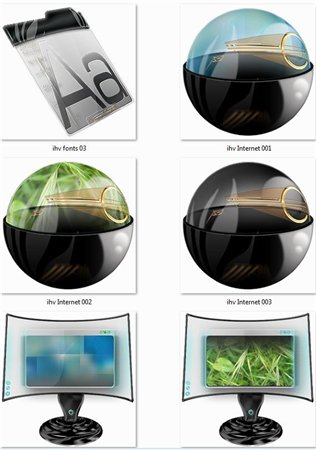 Png  ������ PNG Glass Icons 67 ���� -2010.