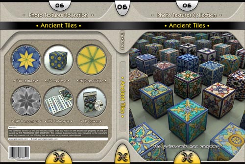 Psicosonic Textures Vol.06 - Ancient Tiles Psicosonic Textures Vol.06 - Ancient Tiles