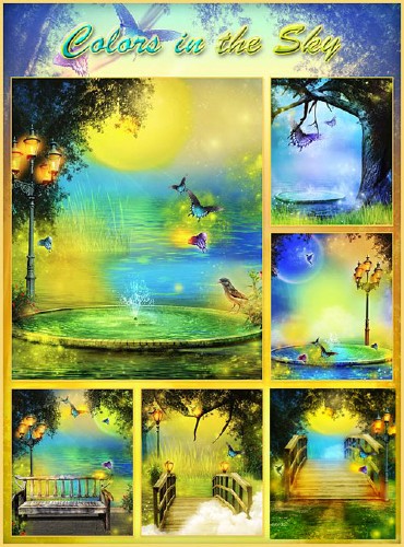 Backgrounds "Colors in the Sky" Backgrounds "Colors in the Sky"