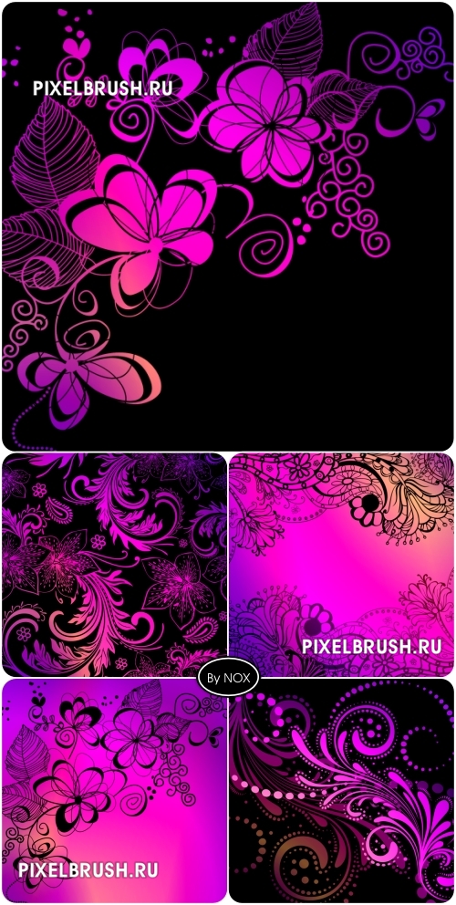 7 Pattern Backgrounds - �����, ���, ������, �������