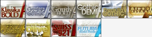 Digital Juice Fonts: Collection Six Digital Juice Fonts: Collection Six