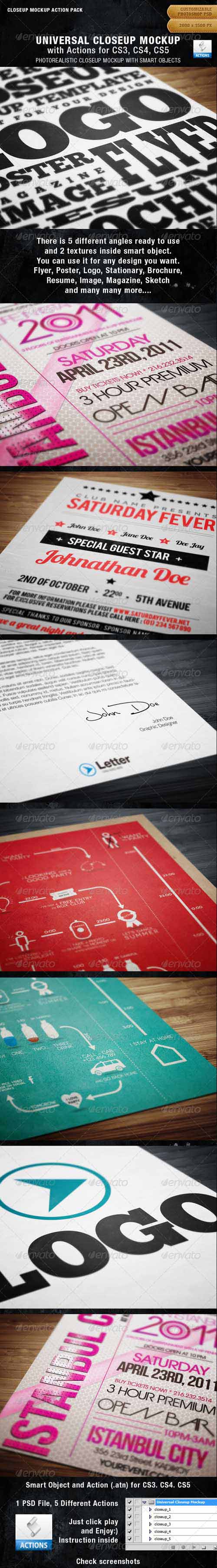GraphicRiver Universal Closeup Mockup Action Pack - REUPLOAD GraphicRiver Universal Closeup Mockup Action Pack - REUPLOAD