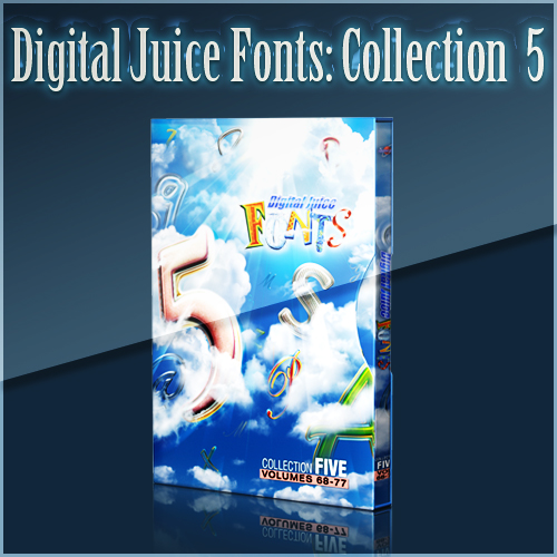 Digital Juice Fonts: Collection Five Digital Juice Fonts: Collection Five