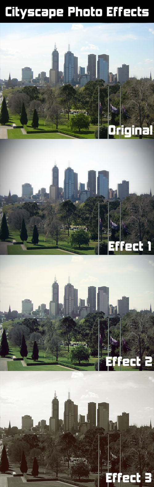 Actions for Photoshop - Cityscape Photo FX Actions for Photoshop - Cityscape Photo FX
