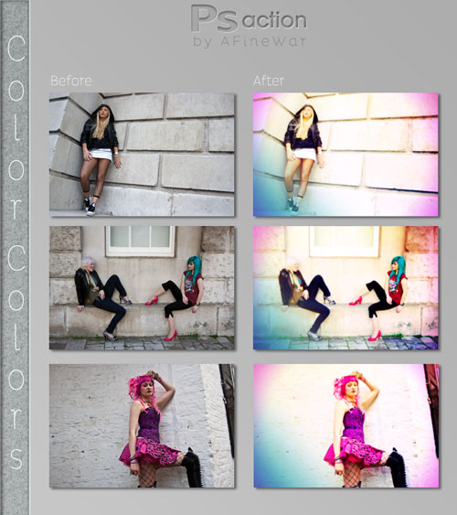 Colorful Photoshop Actions Colorful Photoshop Actions