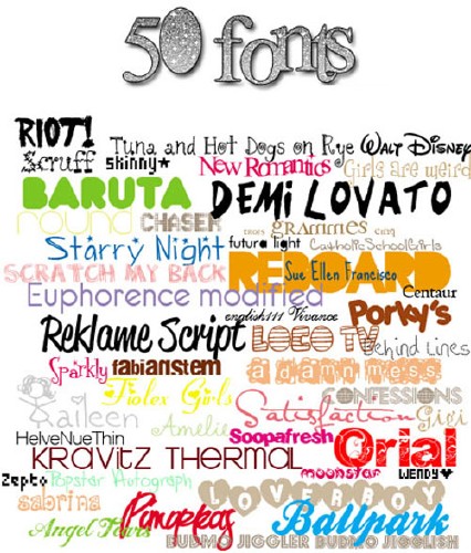 50 Fonts Collection 50 Fonts Collection