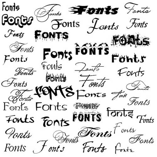 Over 1000 free fonts
