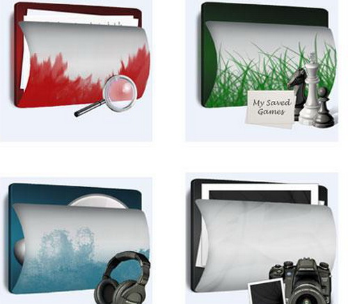 Elements Of Nature icons Elements Of Nature icons