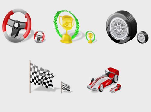 Иконки Formula 1 (разные размеры) Иконки Formula 1 (разные размеры)