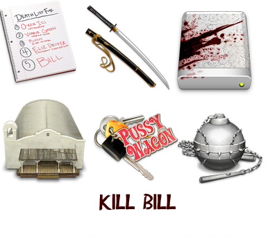 Kill Bill Icons