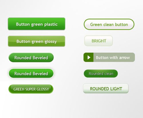 Green buttons for sites Green buttons for sites